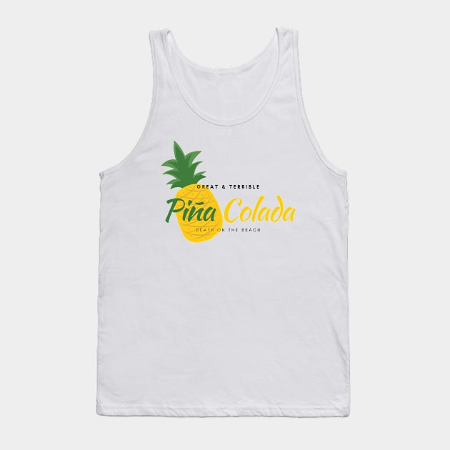 PIÑA COLADA (Light) Tank Top by A. R. OLIVIERI